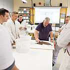 Aufspachtel vom Putz