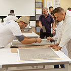 >Praegmedium ausheben