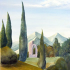 Landschaft eines Kurzteilnehmers